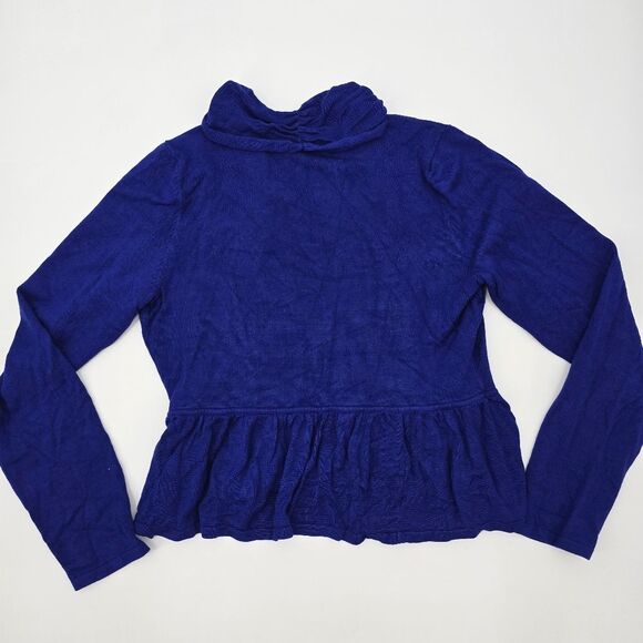 INC International Concepts Vibrant Blue Open Cardigan Size L - Picture 2 of 3